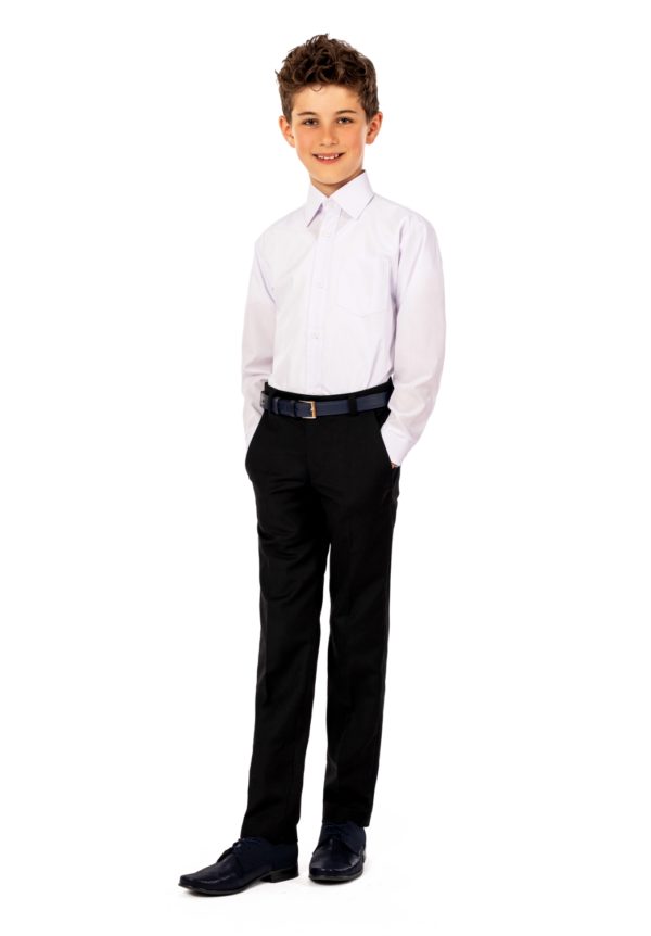 spodnie garniturowe dla chłopców